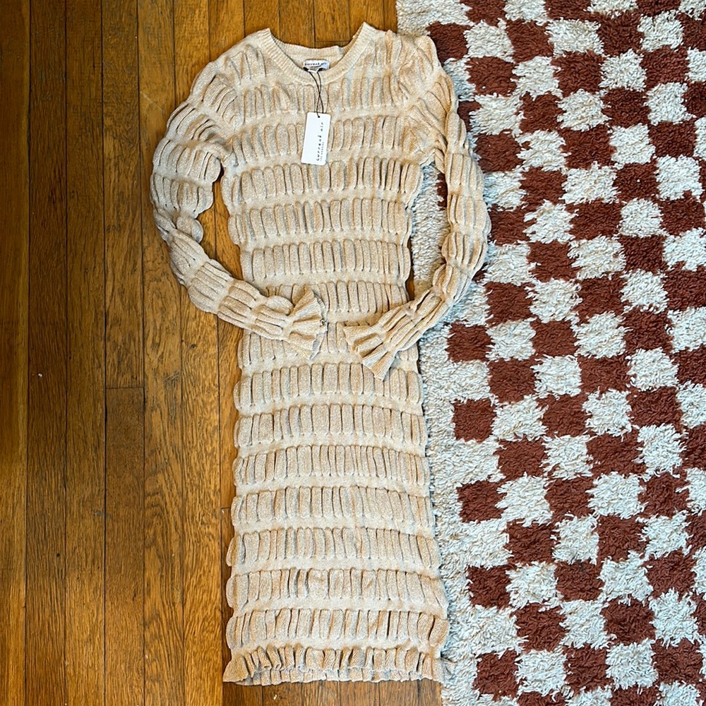 Bodycon Metallic Dress